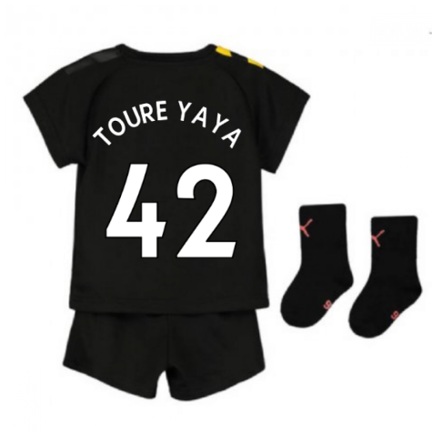 2019-2020 Manchester City Away Baby Kit (TOURE YAYA 42)