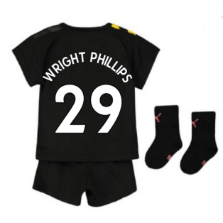 2019-2020 Manchester City Away Baby Kit (WRIGHT PHILLIPS 29)