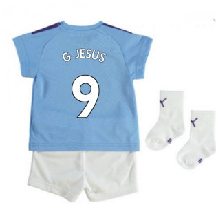 2019-2020 Manchester City Home Baby Kit (G JESUS 9)