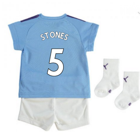 2019-2020 Manchester City Home Baby Kit (STONES 5)