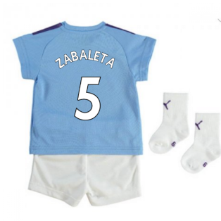2019-2020 Manchester City Home Baby Kit (ZABALETA 5)