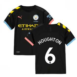 2019-2020 Manchester City Puma Away Football Shirt (Kids) (Houghton 6)