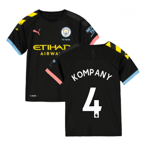 2019-2020 Manchester City Puma Away Football Shirt (Kids) (KOMPANY 4)