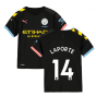 2019-2020 Manchester City Puma Away Football Shirt (Kids) (LAPORTE 14)
