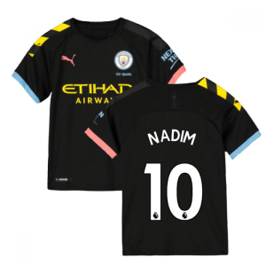 2019-2020 Manchester City Puma Away Football Shirt (Kids) (Nadim 10)