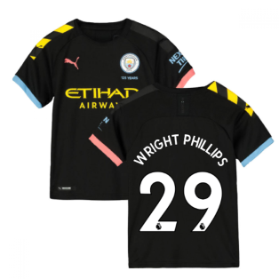 2019-2020 Manchester City Puma Away Football Shirt (Kids) (WRIGHT PHILLIPS 29)