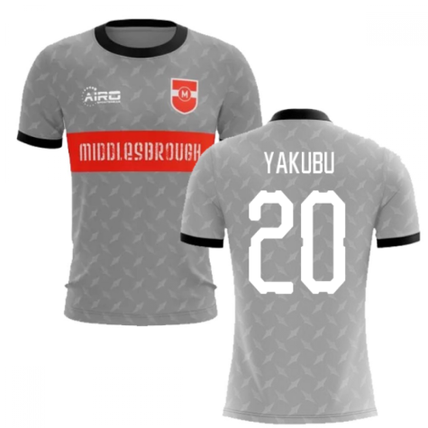2023-2024 Middlesbrough Away Concept Football Shirt (Yakubu 20)
