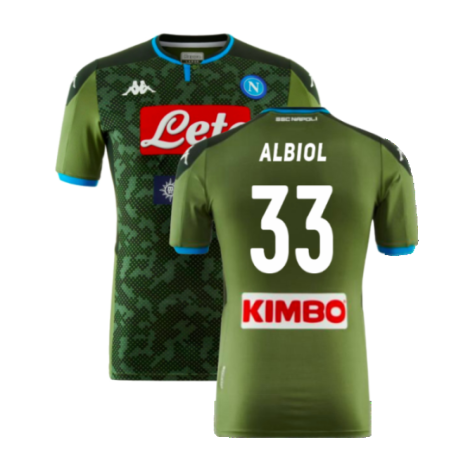 2019-2020 Napoli Away Shirt (ALBIOL 33)