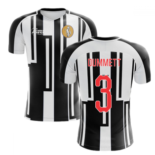 2022-2023 Newcastle Home Concept Football Shirt (DUMMETT 3)