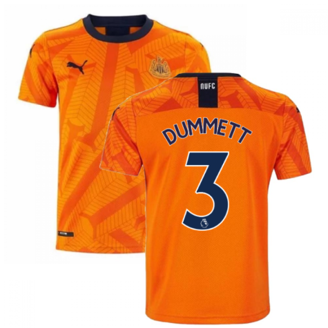 2019-2020 Newcastle Third Football Shirt (Kids) (DUMMETT 3)