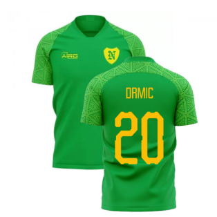 2023-2024 Norwich Away Concept Football Shirt (Drmic 20)
