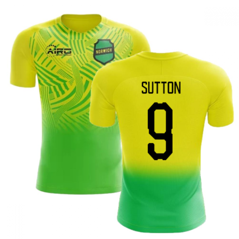 2020-2021 Norwich Home Concept Football Shirt (Sutton 9) - Kids