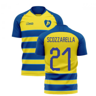 2022-2023 Parma Home Concept Football Shirt (SCOZZARELLA 21)