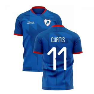 2023-2024 Portsmouth Home Concept Football Shirt (Curtis 11)