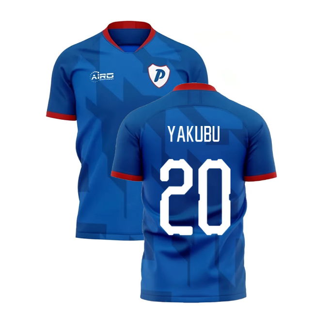 2025-2026 Portsmouth Home Concept Football Shirt (Yakubu 20)