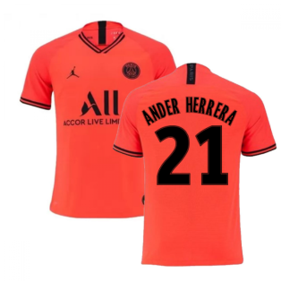 2019-2020 PSG Jordan Away Shirt (Ander Herrera 21)