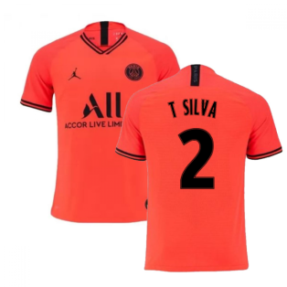 2019-2020 PSG Jordan Away Shirt (T SILVA 2)