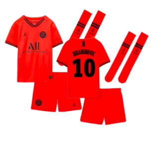 2019-2020 PSG Little Boys Away Kit (IBRAHIMOVIC 10)