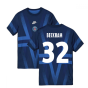 2019-2020 PSG Nike Pre-Match Training Shirt (Blue) (BECKHAM 32)