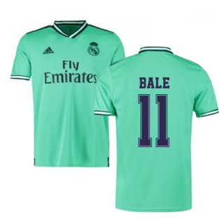 2019-2020 Real Madrid Adidas Third Football Shirt (BALE 11)