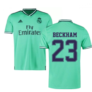 2019-2020 Real Madrid Adidas Third Football Shirt (BECKHAM 23)