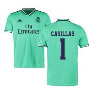 2019-2020 Real Madrid Adidas Third Football Shirt (CASILLAS 1)