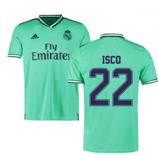 2019-2020 Real Madrid Adidas Third Football Shirt (ISCO 22)