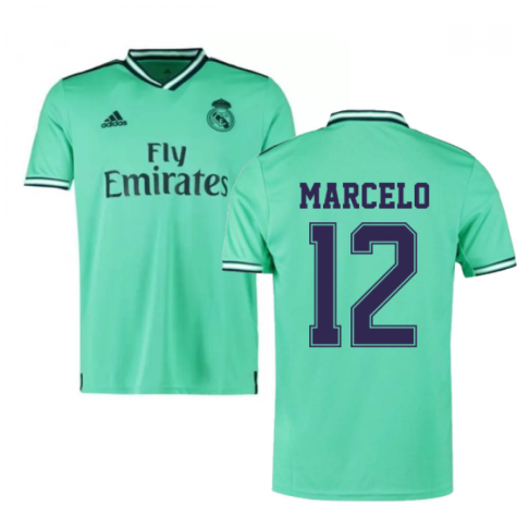 2019-2020 Real Madrid Adidas Third Football Shirt (MARCELO 12)