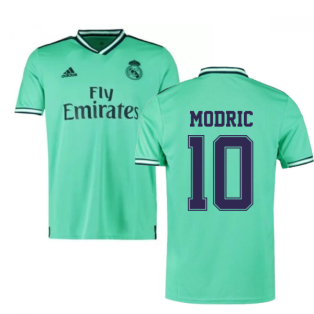 2019-2020 Real Madrid Adidas Third Football Shirt (MODRIC 10)