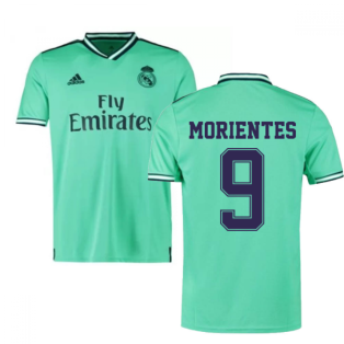 2019-2020 Real Madrid Adidas Third Football Shirt (MORIENTES 9)