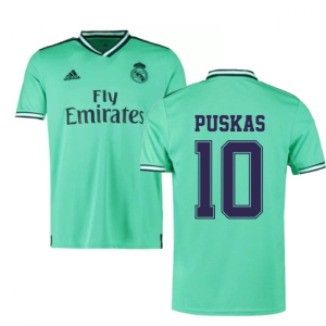 2019-2020 Real Madrid Adidas Third Football Shirt (PUSKAS 10)