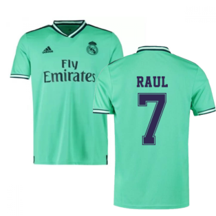 2019-2020 Real Madrid Adidas Third Football Shirt (RAUL 7)