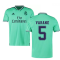 2019-2020 Real Madrid Adidas Third Football Shirt (VARANE 5)