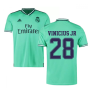 2019-2020 Real Madrid Adidas Third Football Shirt (VINICIUS JR 28)