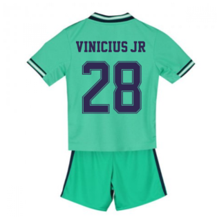 2019-2020 Real Madrid Adidas Third Mini Kit (VINICIUS JR 28)