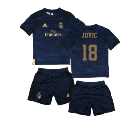 2019-2020 Real Madrid Away Mini Kit (Jovic 18)