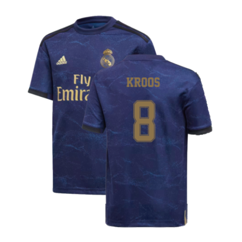 2019-2020 Real Madrid Away Shirt (Kids) (KROOS 8)