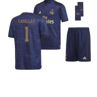 2019-2020 Real Madrid Away Youth Kit (Night Indigo) (CASILLAS 1)