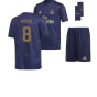 2019-2020 Real Madrid Away Youth Kit (Night Indigo) (KROOS 8)