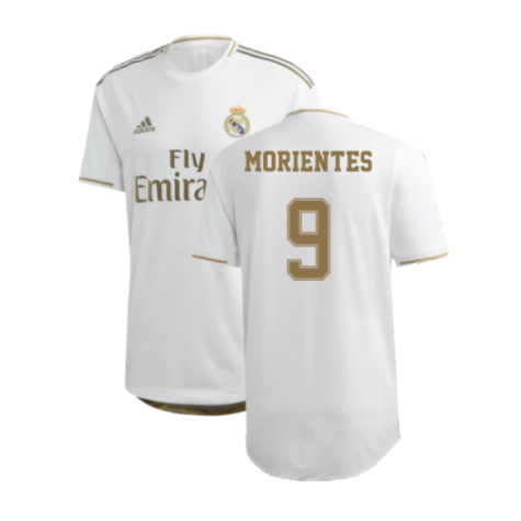 2019-2020 Real Madrid Home Shirt (MORIENTES 9)