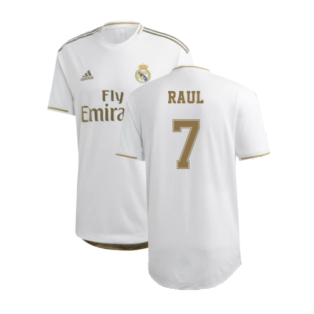 2019-2020 Real Madrid Home Shirt (RAUL 7)