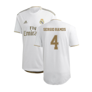 2019-2020 Real Madrid Home Shirt (SERGIO RAMOS 4)