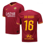 2019-2020 Roma Authentic Vapor Match Home Nike Shirt (DE ROSSI 16)