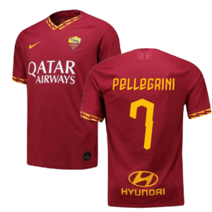 2019-2020 Roma Authentic Vapor Match Home Nike Shirt (PELLEGRINI 7)