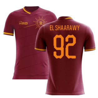 2020-2021 Roma Home Concept Football Shirt (EL SHAARAWY 92)