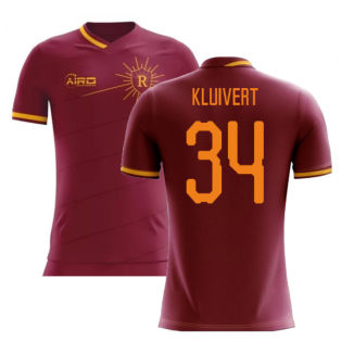 2022-2023 Roma Home Concept Football Shirt (KLUIVERT 34)