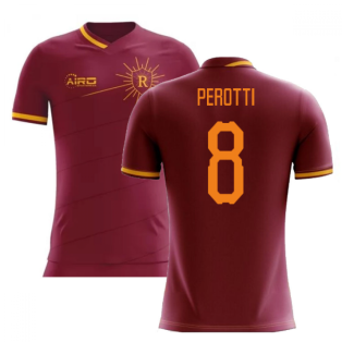 2023-2024 Roma Home Concept Football Shirt (PEROTTI 8)