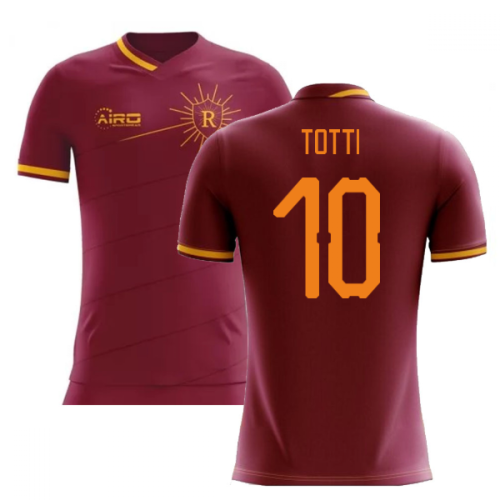 2025-2026 Roma Home Concept Football Shirt (TOTTI 10)