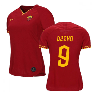 2019-2020 Roma Home Nike Ladies Shirt (DZEKO 9)