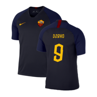 2019-2020 Roma Training Shirt (Dark Obsidian) (DZEKO 9)